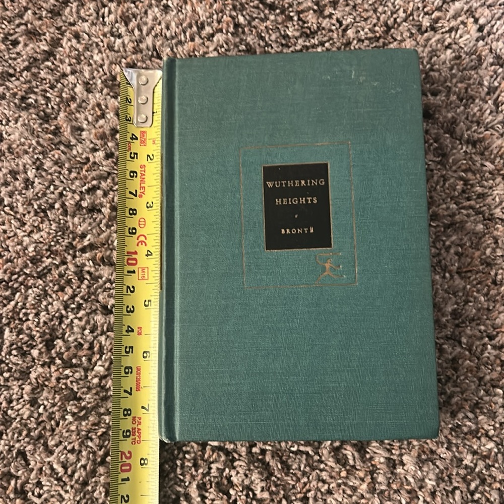 Vintage Wuthering Heights Book  by Emily Bronte Modern Library Hardcover - Picture 7 of 7